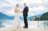 Свадьба на озере Комо (Италия)